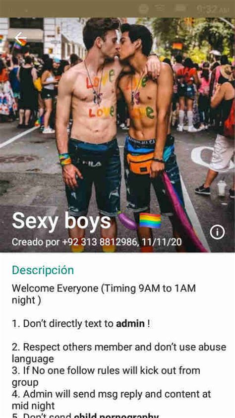 grupo de gay whatsapp|Grupos de WhatsApp de Gays